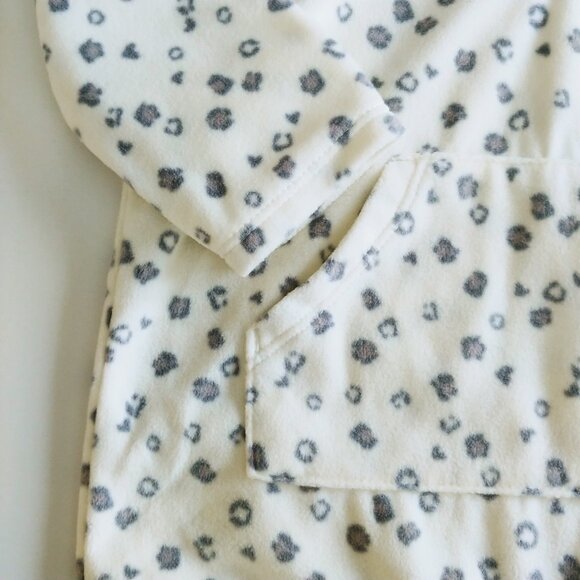 Carter's Child of Mine Fleece Hooded Cheetah Jumpsuit 24 Months - Picture 4 of 7